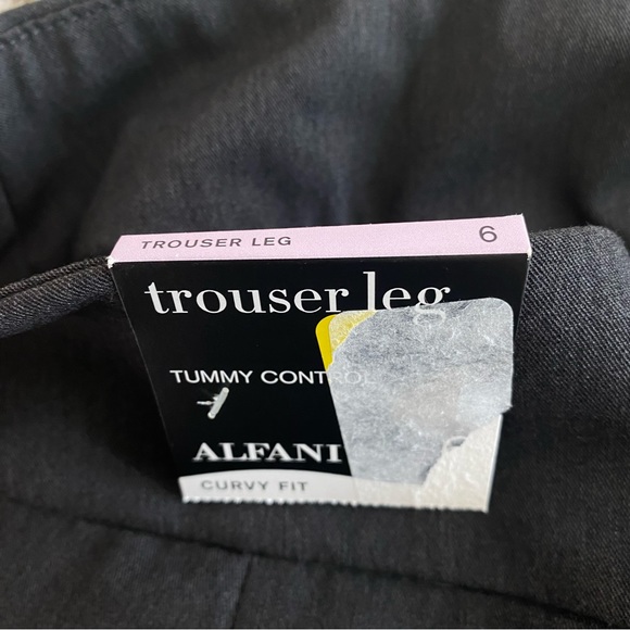 ALFANI Curvy-Fit Tummy Control Slimming Bootcut Pants - Picture 8 of 8